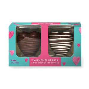 Heart Shaped Milk Chocolate Bombes