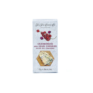 Cranberry, Sour Cherry and Extra Virgin Olive Oil Crackers