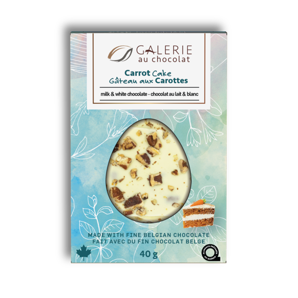 White and Milk Chocolate Carrot Cake Mini Bark Bar