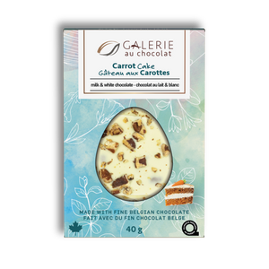 White and Milk Chocolate Carrot Cake Mini Bark Bar