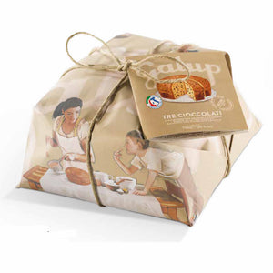 Three Chocolate Panettone