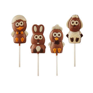 Chocolate Easter Lollipops