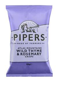Pipers Wild Thyme & Rosemary Crisps