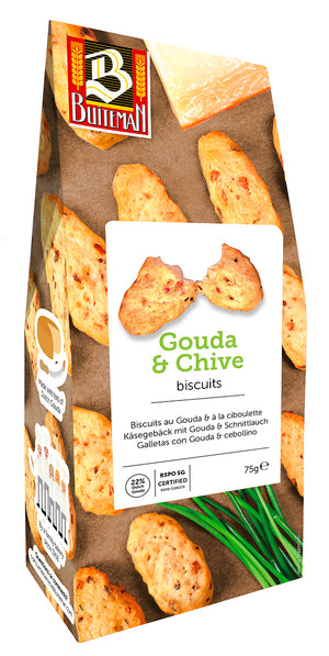 Gouda & Chive Biscuits