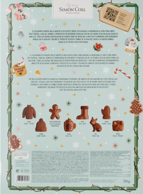 Simon Coll Advent Calendar - Hello Winter