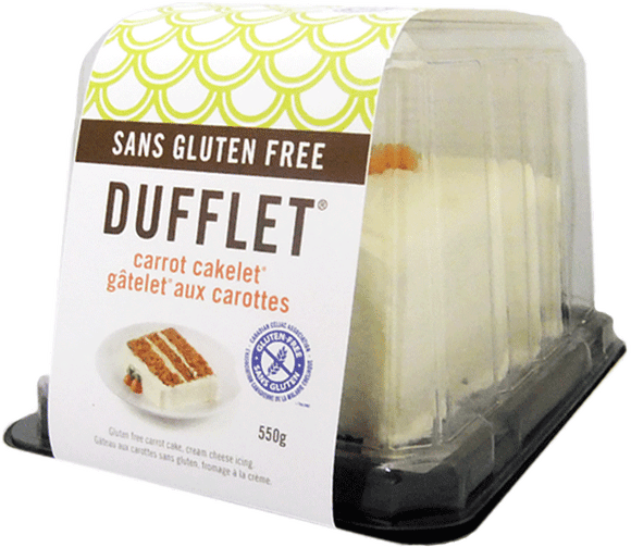 Dufflet Carrot Cakelet Gluten Free