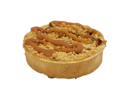 Dufflet Apple Crumble Caramel Euro Tart