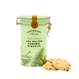 Cartwright & Butler Salted Caramel Biscuit Tin