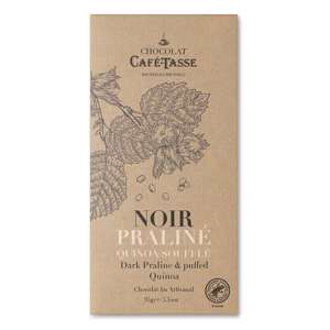 Cafe Tasse Dark Chocolate filled with Praline