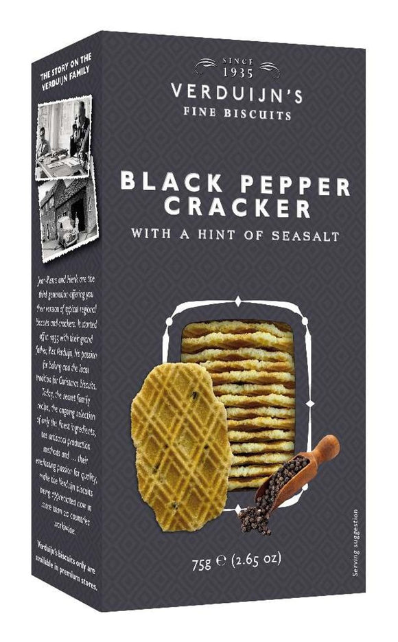 Verduijn's Wafers with Black Pepper