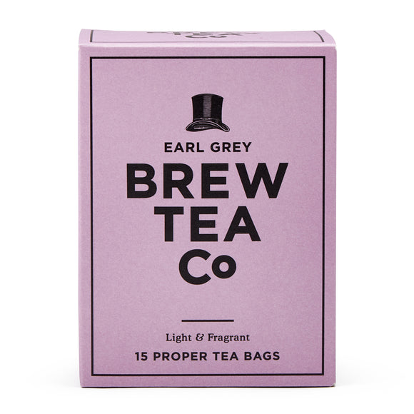 Brew Tea Co. Earl Grey Tea - 15 Proper Tea Bags