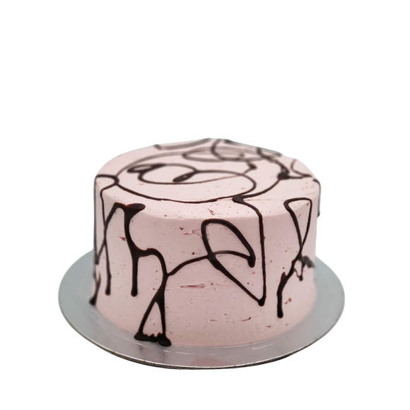 Phipps Chocolate Strawberry Cake Small 5"