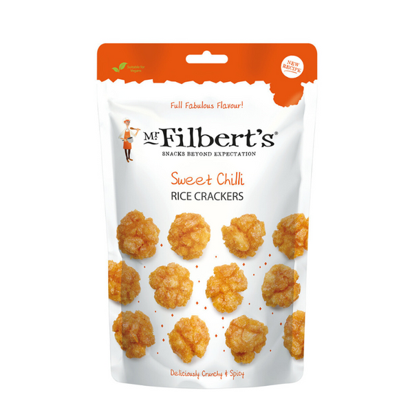 Mr. Filbert's Chilli Rice Crackers 40g