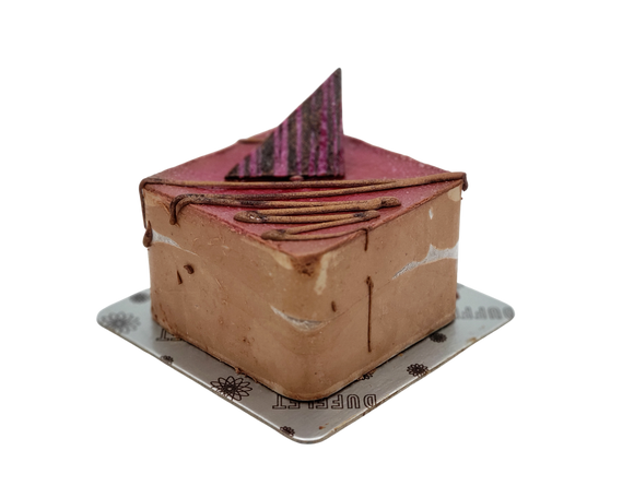 Dufflet Choc. Raspberry Mousse Mini Square