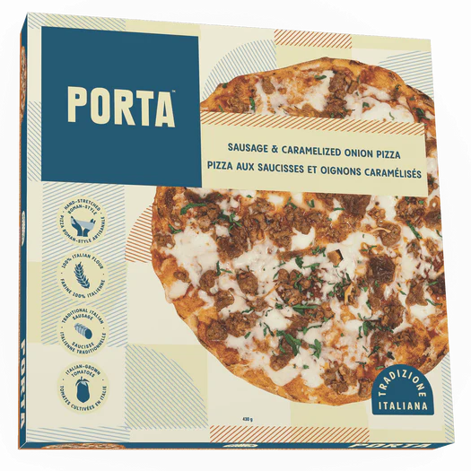 Sausage and Caramelized Onion Pizza