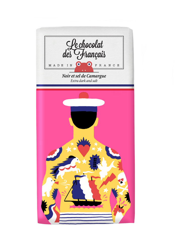 
            
                Load image into Gallery viewer, Dark Chocolate &amp;amp; Salt from Camargue - Tattooed Sailor
            
        