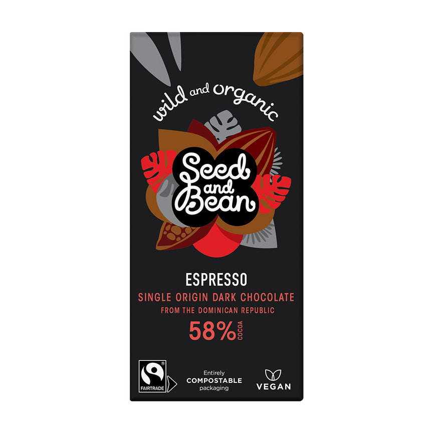 
            
                Load image into Gallery viewer, Coffee Espresso Dark Chocolate 58% Bar
            
        