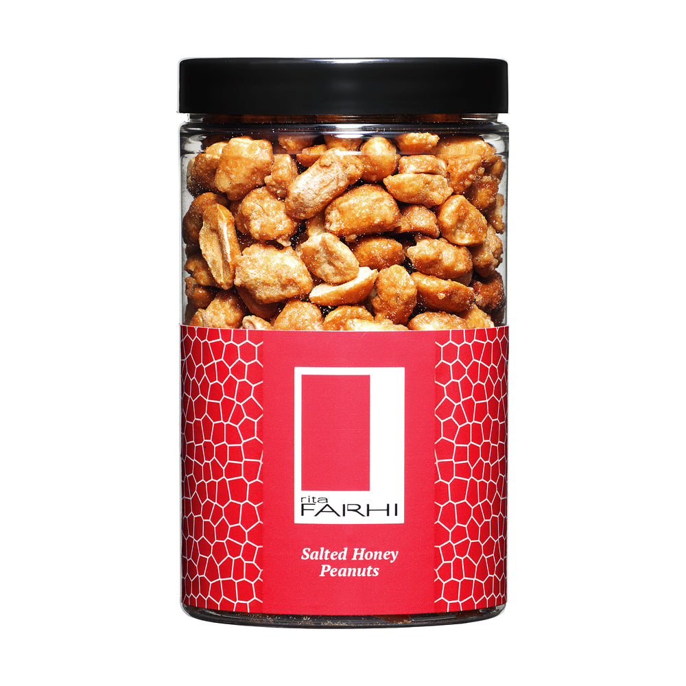 Caramelized Salted Honey Peanuts