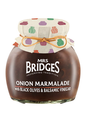 Onion Marmalade with Olives and Balsamic Vinegar