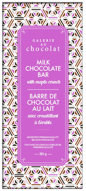 Milk Chocolate Maple Crunch Bar