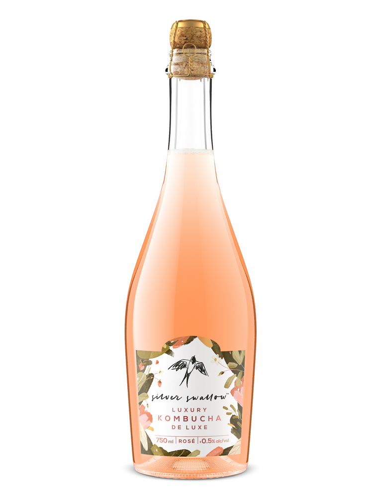 
            
                Load image into Gallery viewer, Silver Swallow Luxury Kombucha Rose
            
        