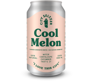 City Seltzer Cool Melon